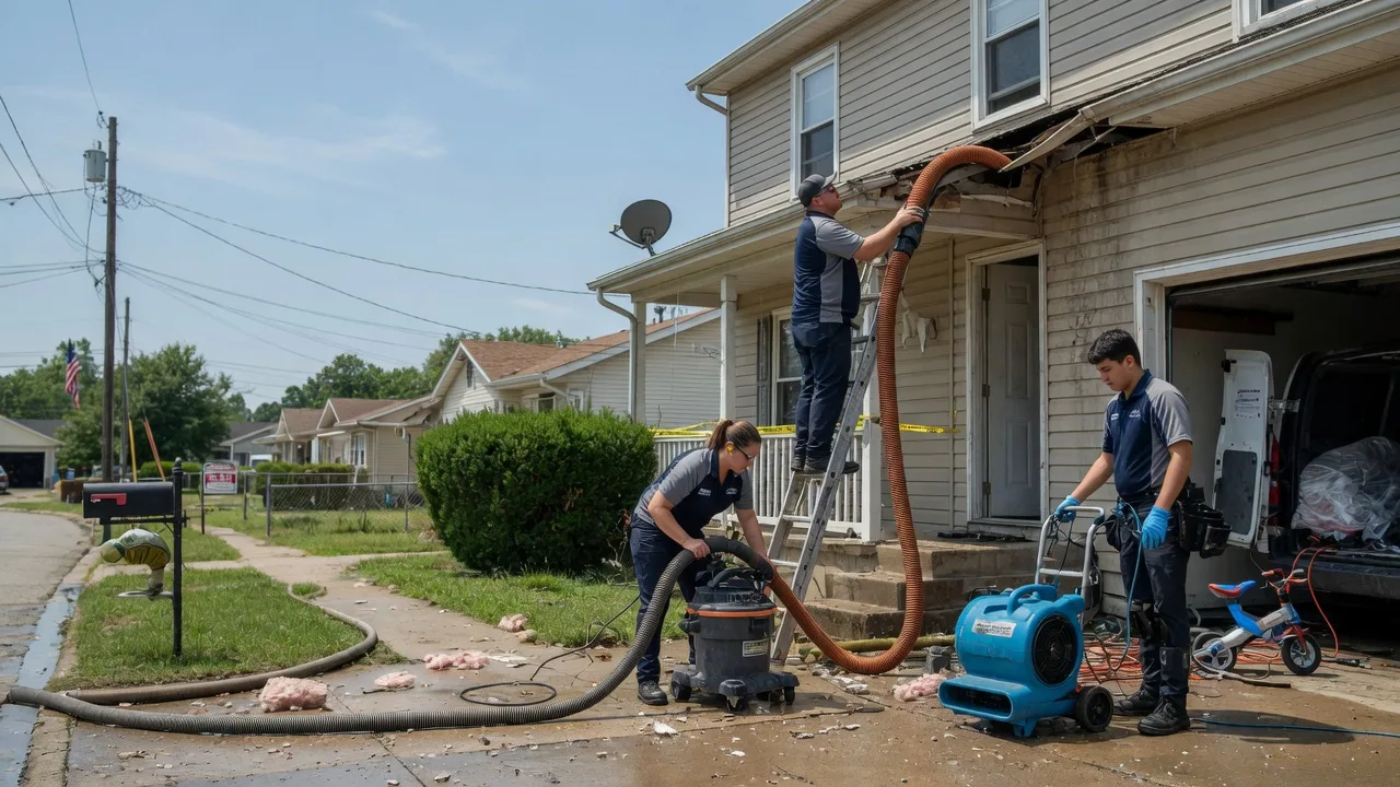 Water Damage Restoration in Effingham, KS near me